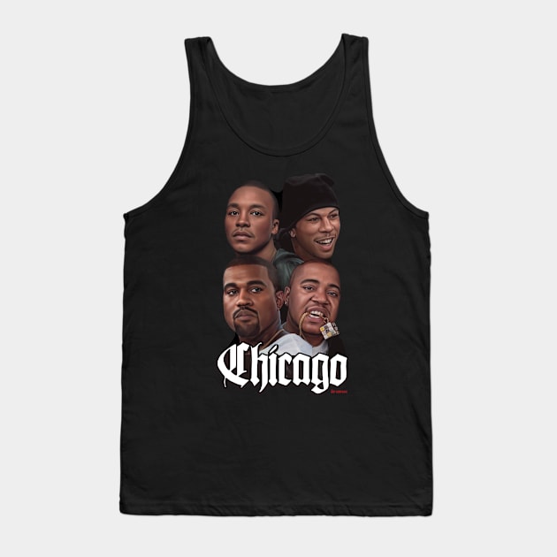 Chicago Rap Tank Top by Art Simpson